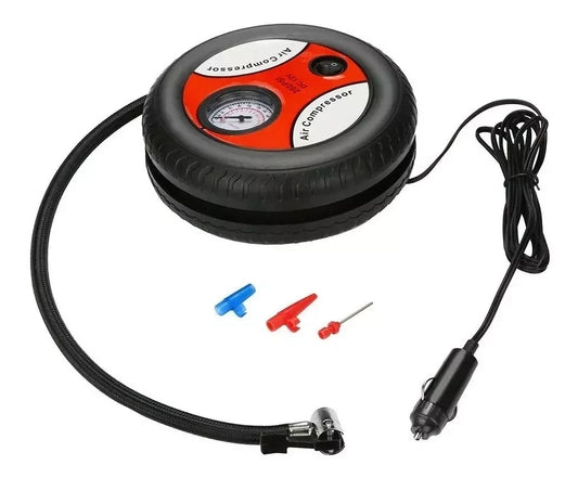 Compresor Aire Portatil Infla Llantas