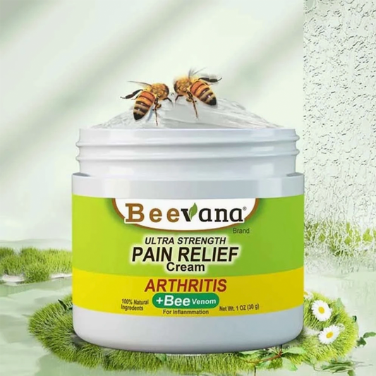 Beevana crema dolores y articulaciones con veneno de abeja para la artritis 2X1