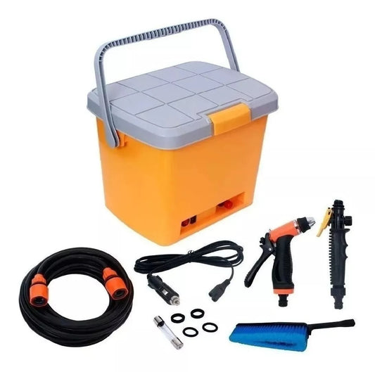Hidrolavadora Portátil con accesorios
