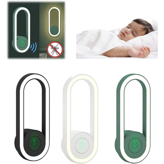 Repelente Ultrasonico para insectos | Lámpara LED con diseño elegante